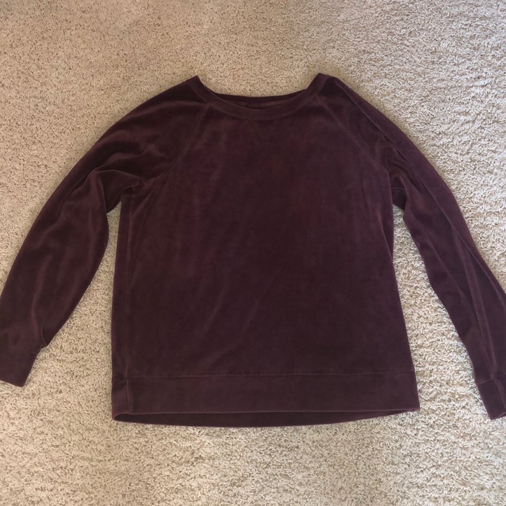 Purple pullover
